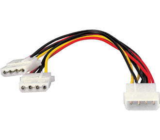 Duplicador cable de alimentación ATX Equip conector molex 5.25 x2
