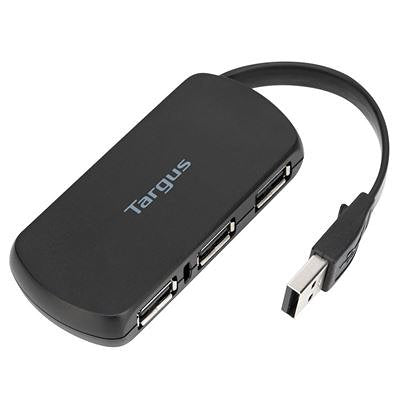 Hub USB Targus 4 puertos USB negro