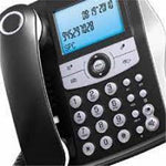 Teléfono fijo SPC elegance id negro pantalla ilum. · 8 melodias · 70 memorias · manos libres