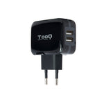 Cargador pared TooQ USB tqwc - 1s02 2xusb 3.4 a(total) AI - tech negro