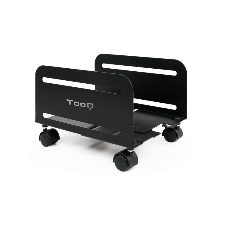 Soporte para cpu de suelo con ruedas TooQ umcs0004 - b negro