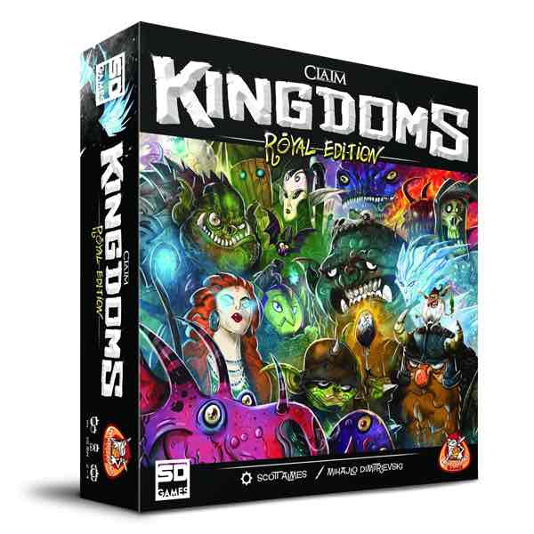 Juego de mesa claim kingdoms royal edition PEGI 10