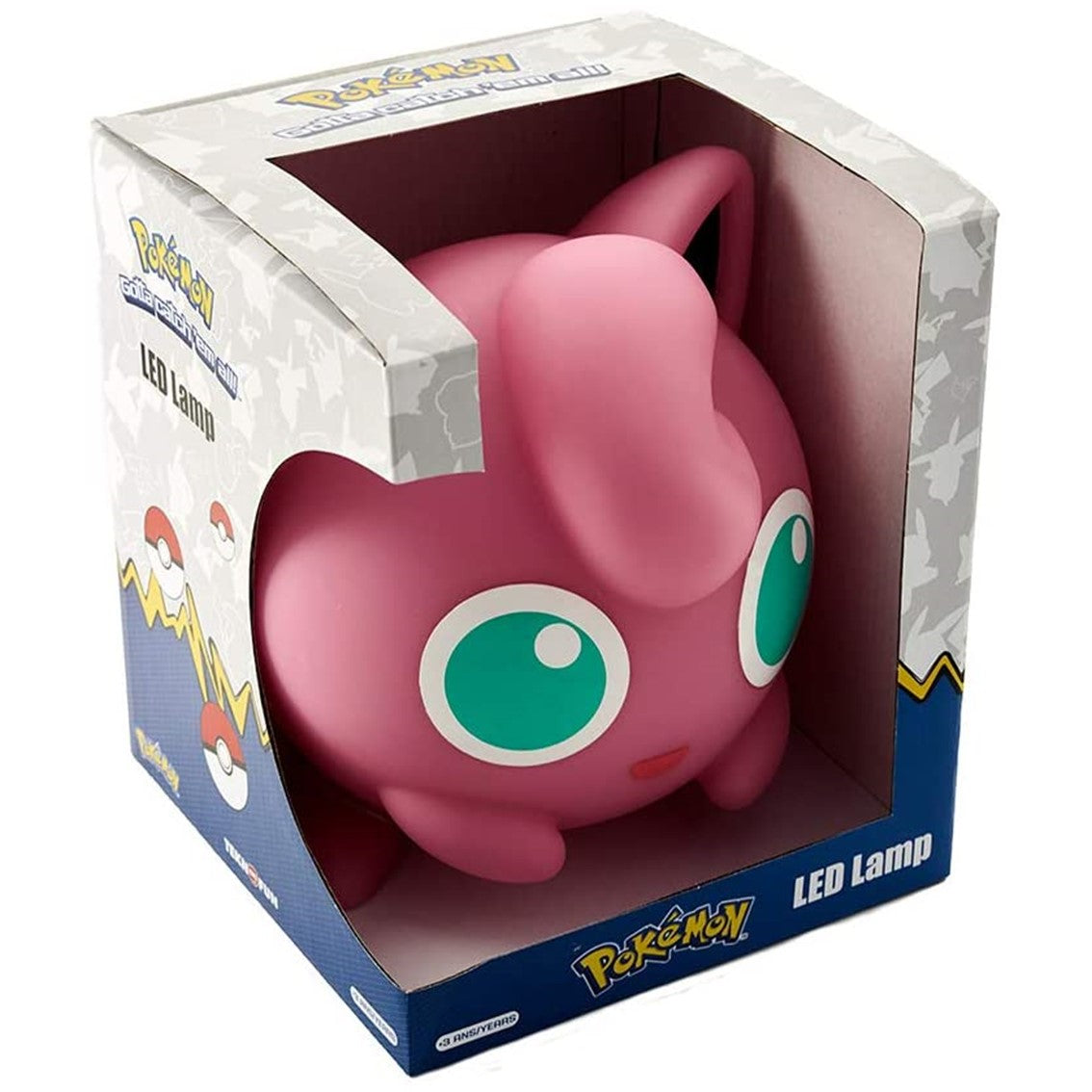 Lámpara LED teknofun madcow entertainment pokemon jigglypuff 25 cm