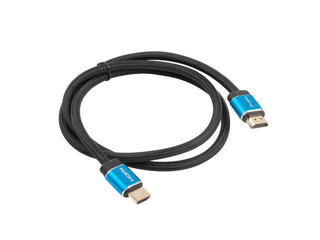 Cable HDMI Lanberg m - m v2.0 premium certificate 1m negro