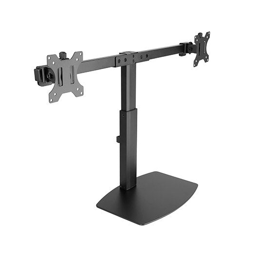 Soporte monitor de mesa TooQ para 2 pantallas 17 pulgadas - 27 pulgadas