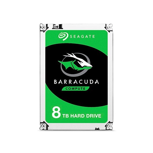 Disco duro interno HDD Seagate barracuda st8000dm004 8TB 3.5 pulgadas 5400rpm · 256MB · SATA 6GB - s