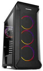 Caja NOX hummer quantum ATX 1 x USB 3.0 2 x USB 2.0 negro argb