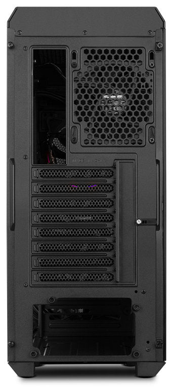 Caja Nox hummer quantum ATX 1 x USB 3.0 2 x USB 2.0 negro argb