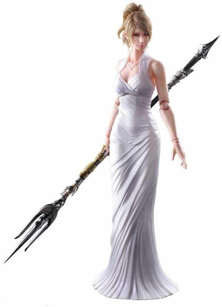 Figura square enix final fantasy xv: play arts kai · lunafreya nox fleuret