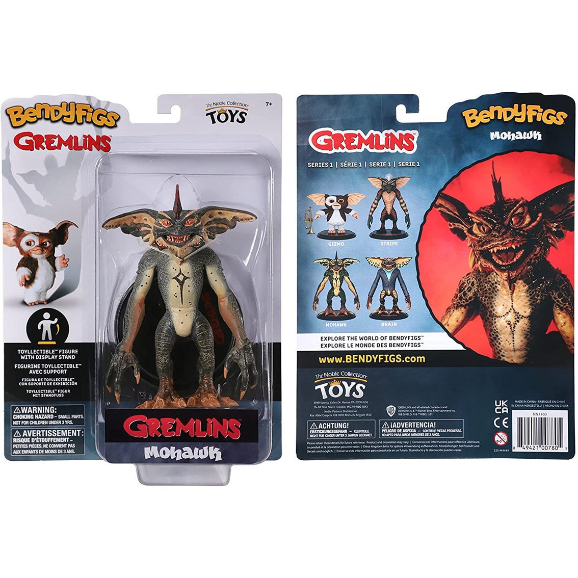 Figura the noble collection bendyfigs gremlins