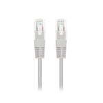 Cable de Red RJ45 UTP Nanocable 10.20.0400-L30 Cat.6/ 30cm/ Gris