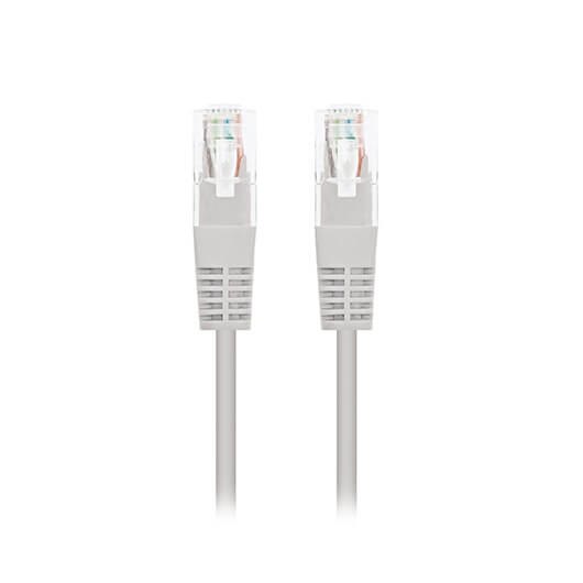 Cable de Red RJ45 UTP Nanocable 10.20.0400-L30 Cat.6/ 30cm/ Gris