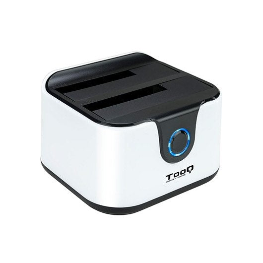 Docking station TooQ hd 2.5 - 3.5 pulgadas SATA a USB 3.0 doble bahia · USB 2.0 host · 4200rpm - 7200rpm