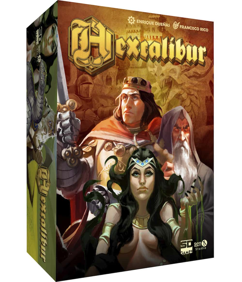 Juego de mesa hexcalibur PEGI 10