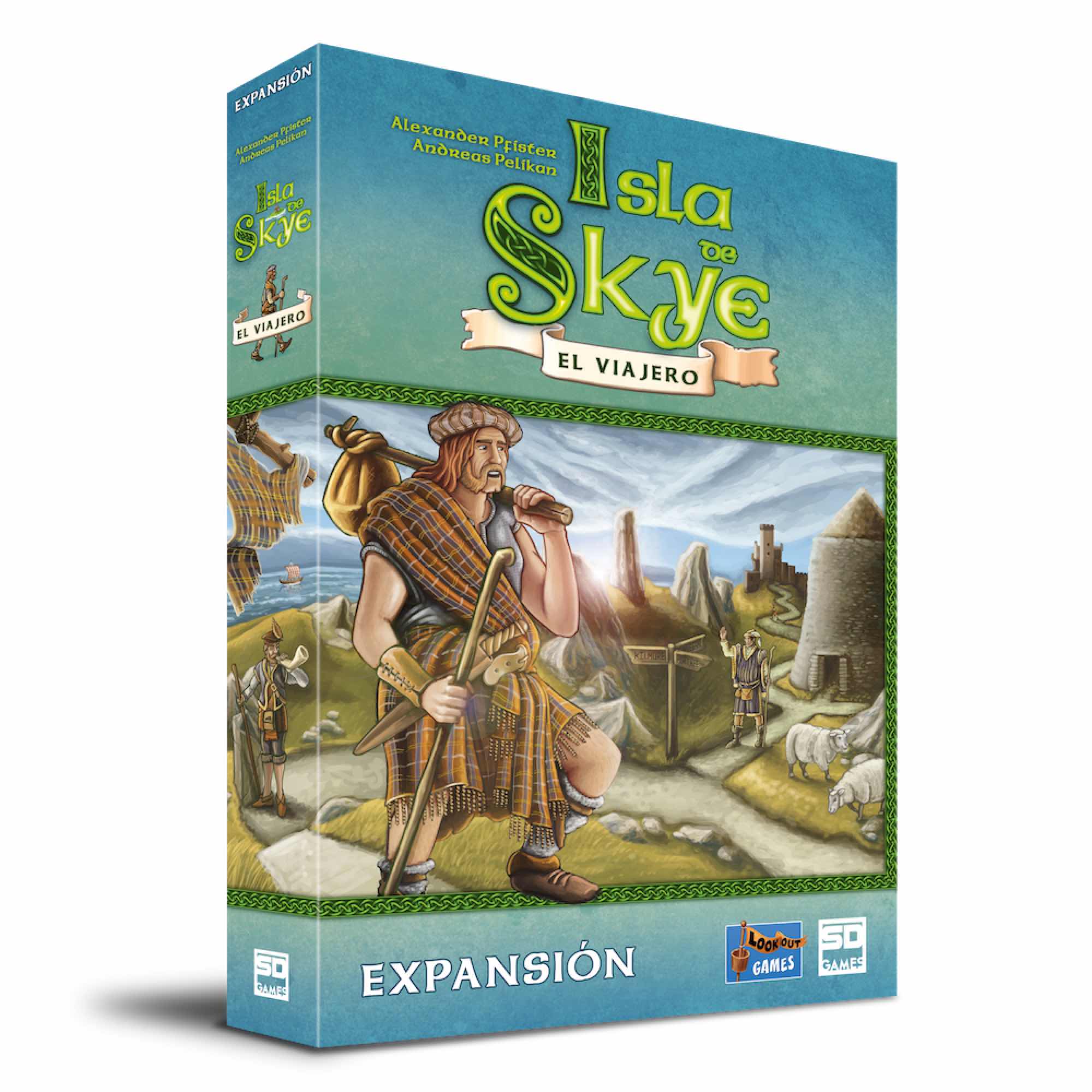 Juego de mesa isla de skye el viajero PEGI 10