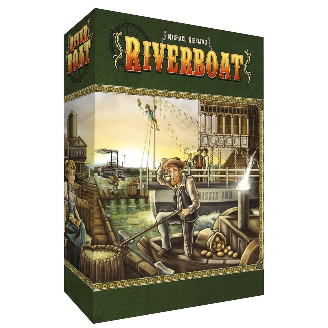 Juego de mesa riverboat PEGI 10