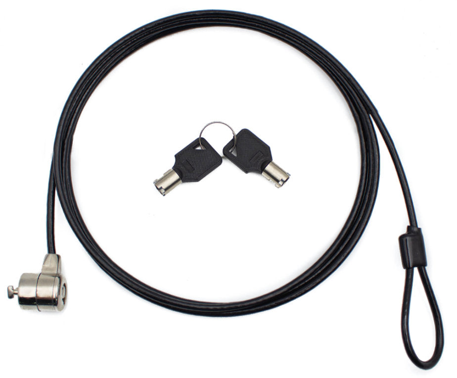 Cable seguridad portatil nilox con llave