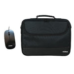 Maletin Nilox duro + mouse ratón para portátil 15.6 pulgadas negro