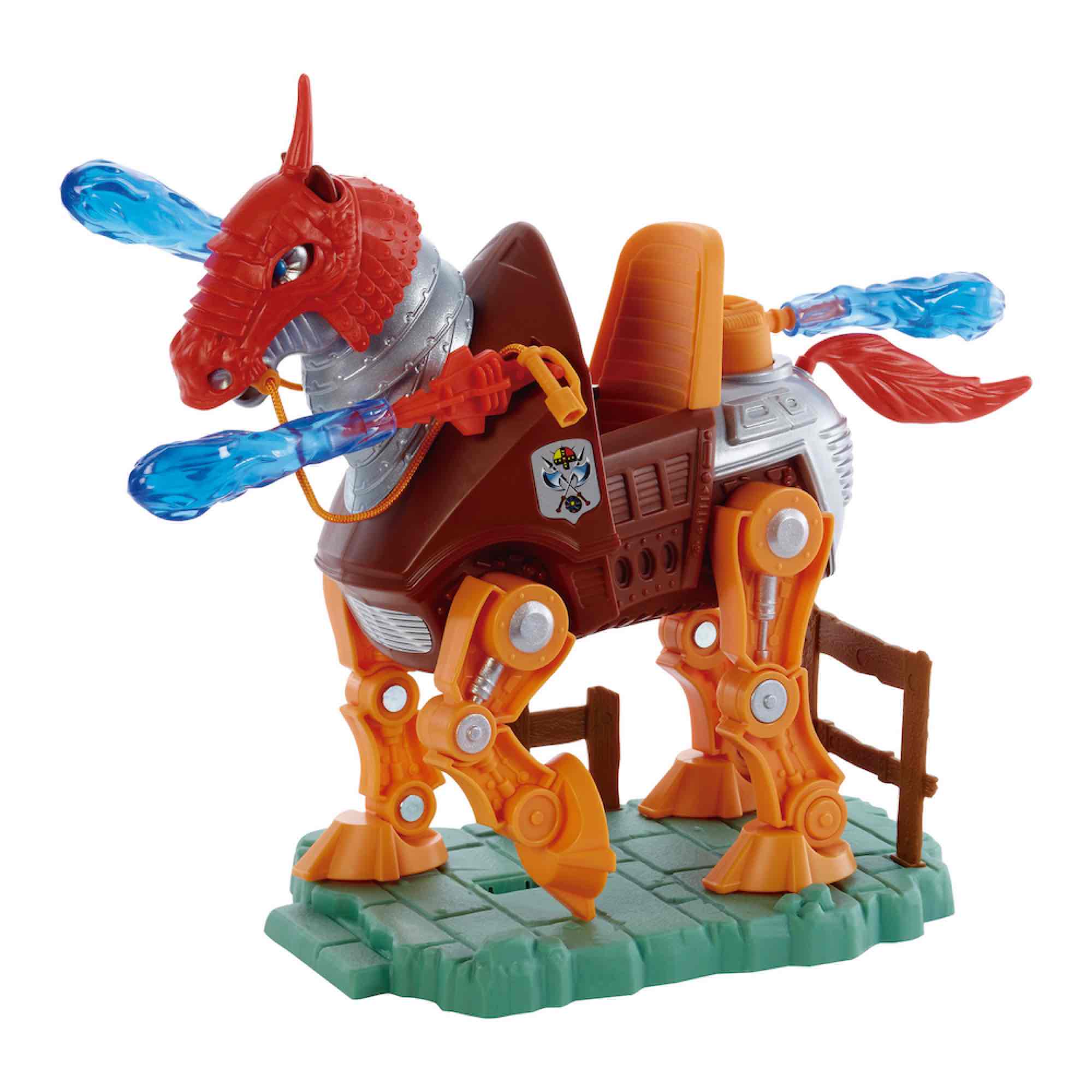 Figura Mattel masters of the universe stridor caballo de guerra