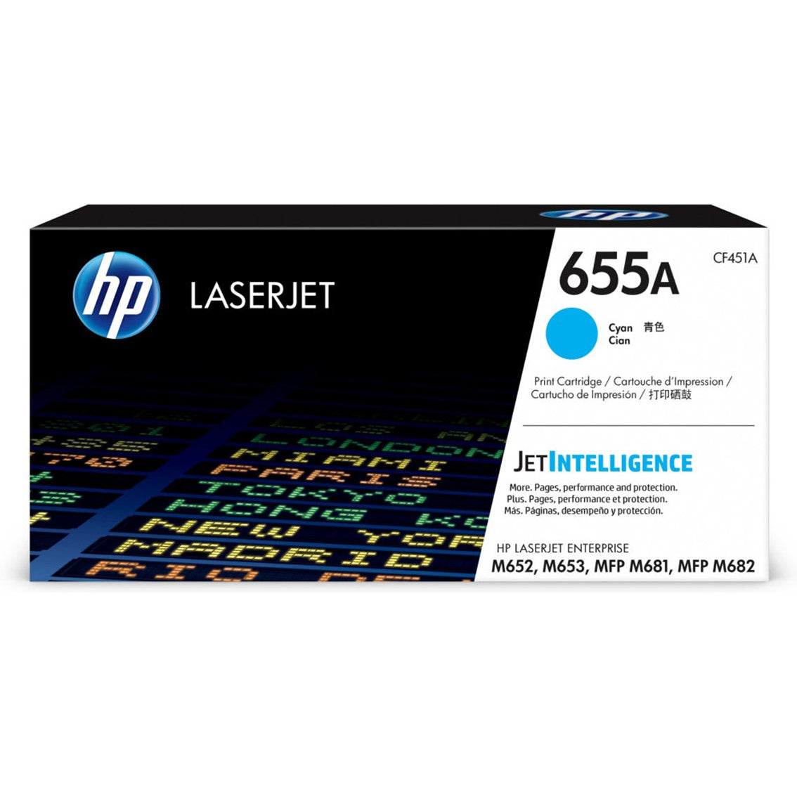 Toner HP 655a cyan
