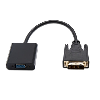 Cable Nanocable conversor dvi 24+1 a vga macho - hembra 10cm negro