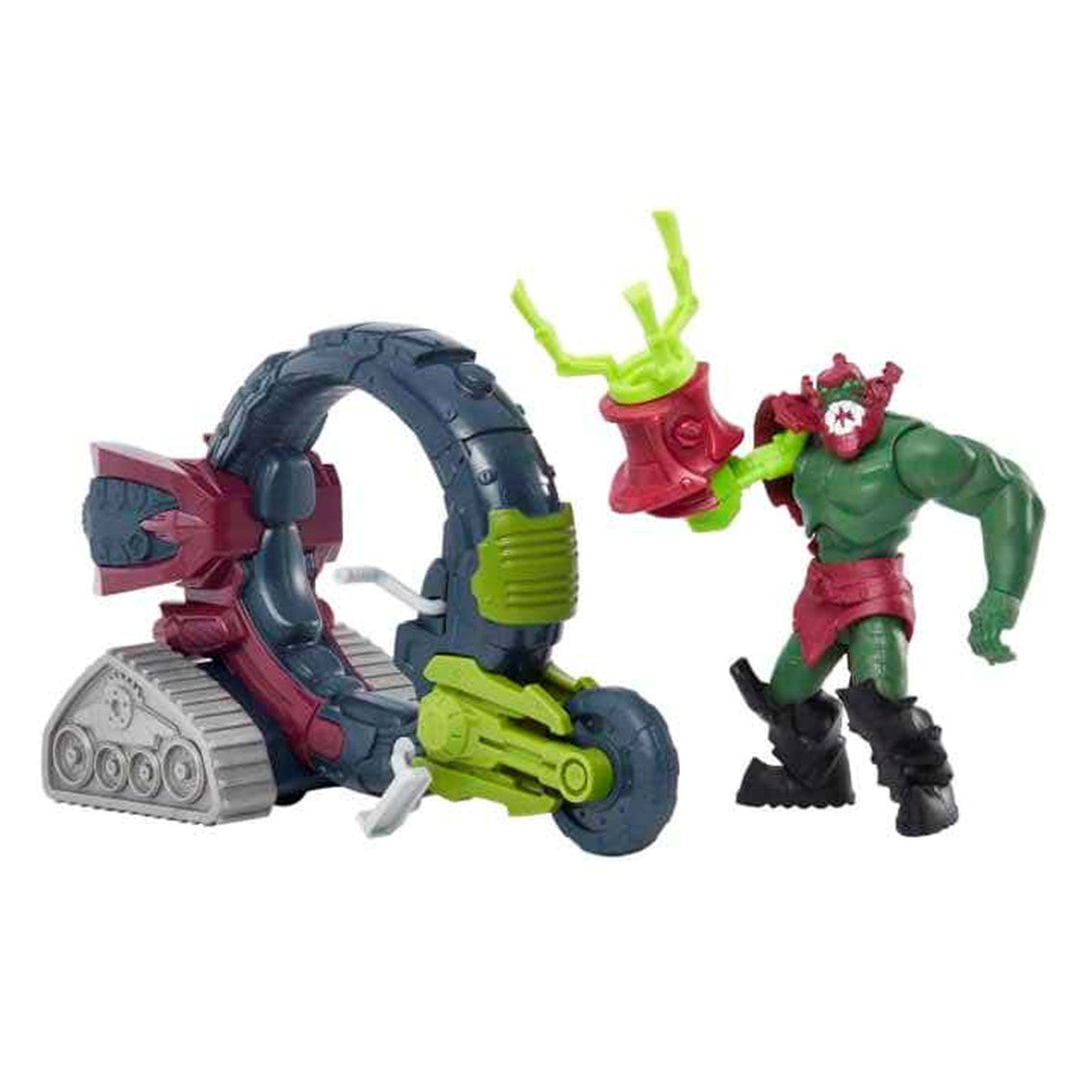 Figura Mattel masters of the universe trapjaw & moto