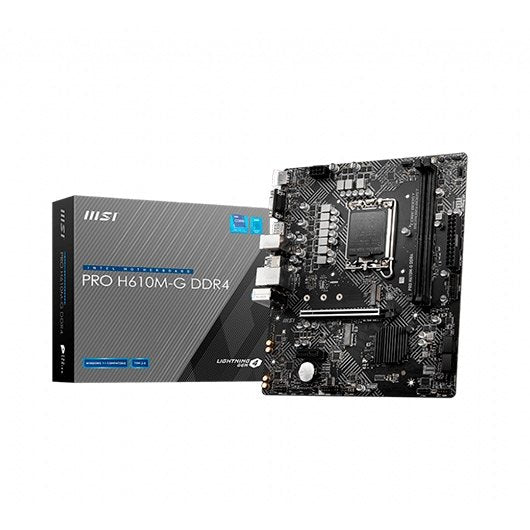 Placa base MSI 1700 h610m - g DDR4 m - ATX