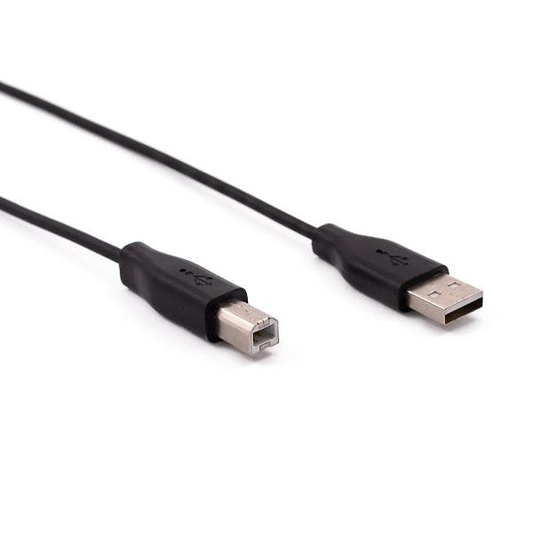Cable USB tipo a a USB tipo b Nilox 1.8m · macho - macho · negro