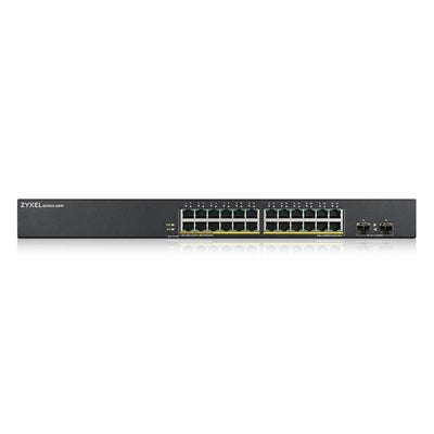 Switch 26 puertos Zyxel gs1900 - 24hpv2 24 puertos gigabit ethernet 2 puertos sfp