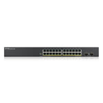 Switch 26 puertos Zyxel gs1900 - 24hpv2 24 puertos gigabit ethernet 2 puertos sfp
