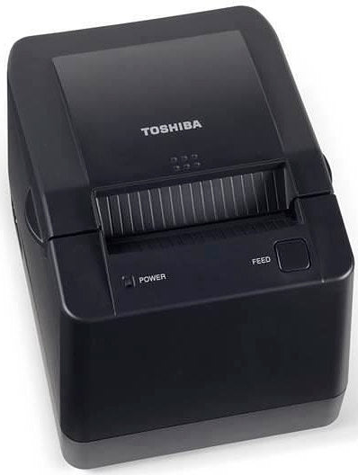 Impresora Toshiba tickets USB trst - a00 sin fuente de alimentación.