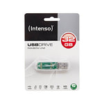 Memoria USB 2.0 Intenso rainbow 32GB transparente