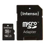 Tarjeta memoria micro sd Intenso 16GB uhs - i cl10 + adaptador sd
