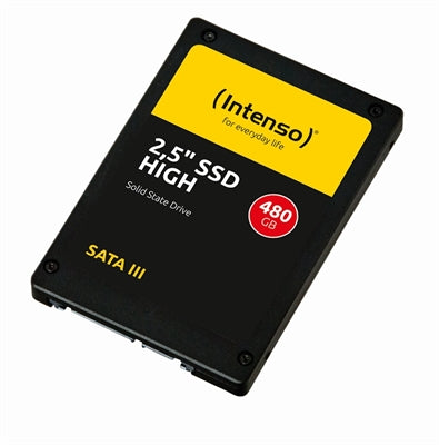 Disco duro interno solido SSD Intenso high 2.5 pulgadas sata3