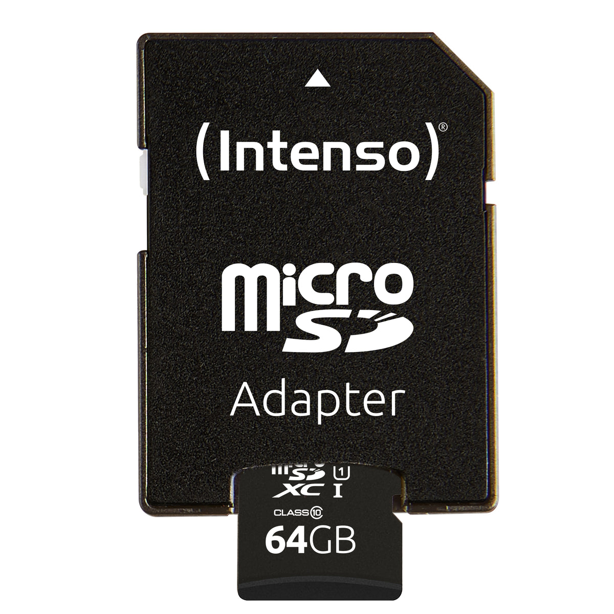 Tarjeta memoria micro sd Intenso 64GB uhs - i cl10 + adaptador sd
