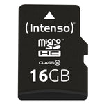 Tarjeta memoria microsd Intenso 16GB cl10 + adaptador sd