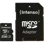 Tarjeta memoria micro sd Intenso 256GB uhs - i cl10 + adaptador sd