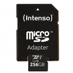 Tarjeta memoria micro sd Intenso 256GB uhs - i cl10 + adaptador sd