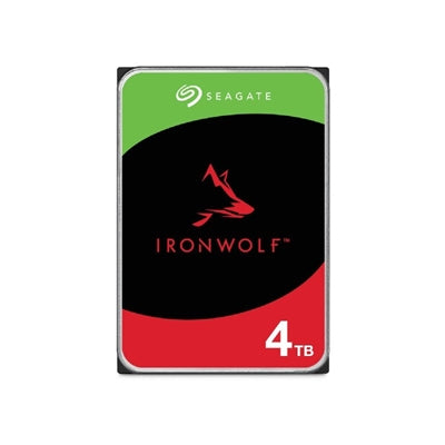 Disco duro interno HDD Seagate ironwolf nas st4000vn006 4TB 3.5 pulgadas 5400rpm · 256MB · SATA 6GB - s