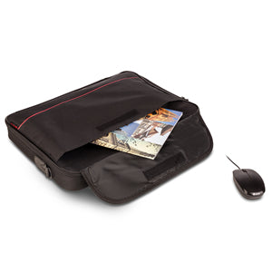 Maletín + Ratón Monray Bureau Kit para Portátiles hasta 16"/ Negro