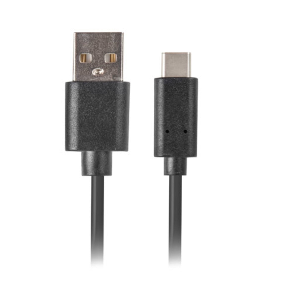 Cable USB tipo c a USB 2.0 tipo a Lanberg 3m - macho · macho - negro