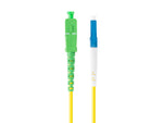 Latiguillo fibra óptica lc - upc a sc - apc Lanberg 2m mono simplex g657a1 lszh amarillo