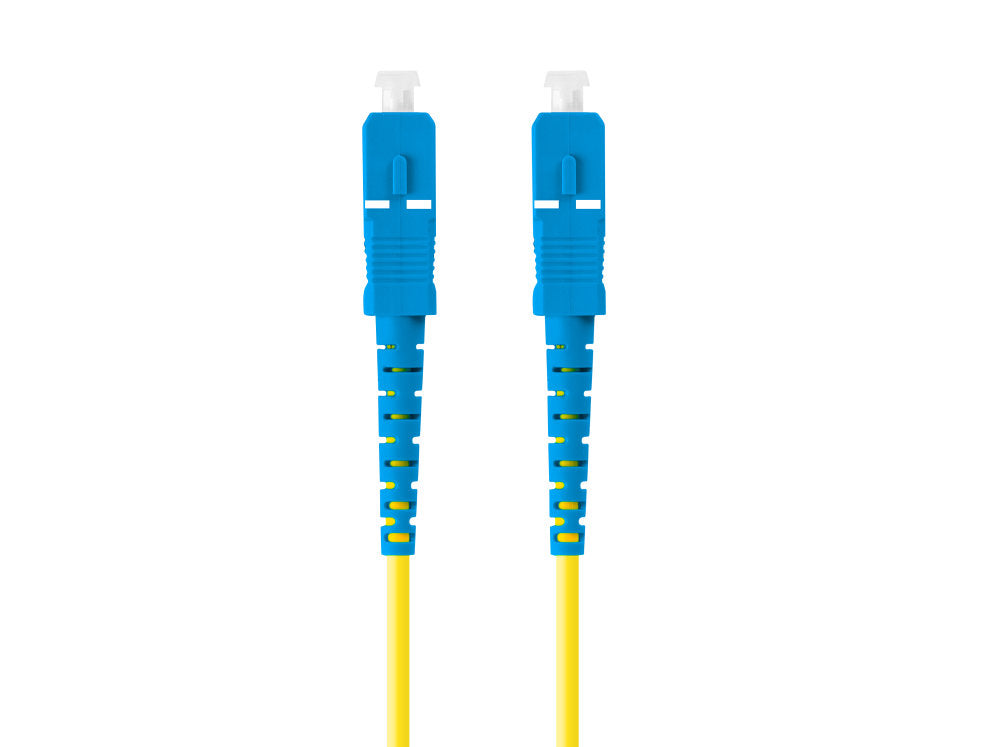 Latiguillo fibra optica sc - upc Lanberg 2m mono simplex g657a1 lszh amarillo