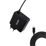 Cargador portátil TooQ tqlc - usbc65pd 65w USB tipo c negro power delivery 3.0