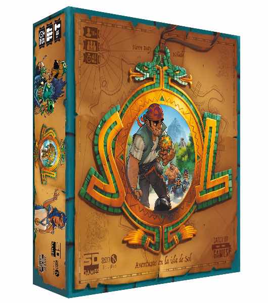 Juego de mesa sol: aventuras en la isla de sol PEGI 10