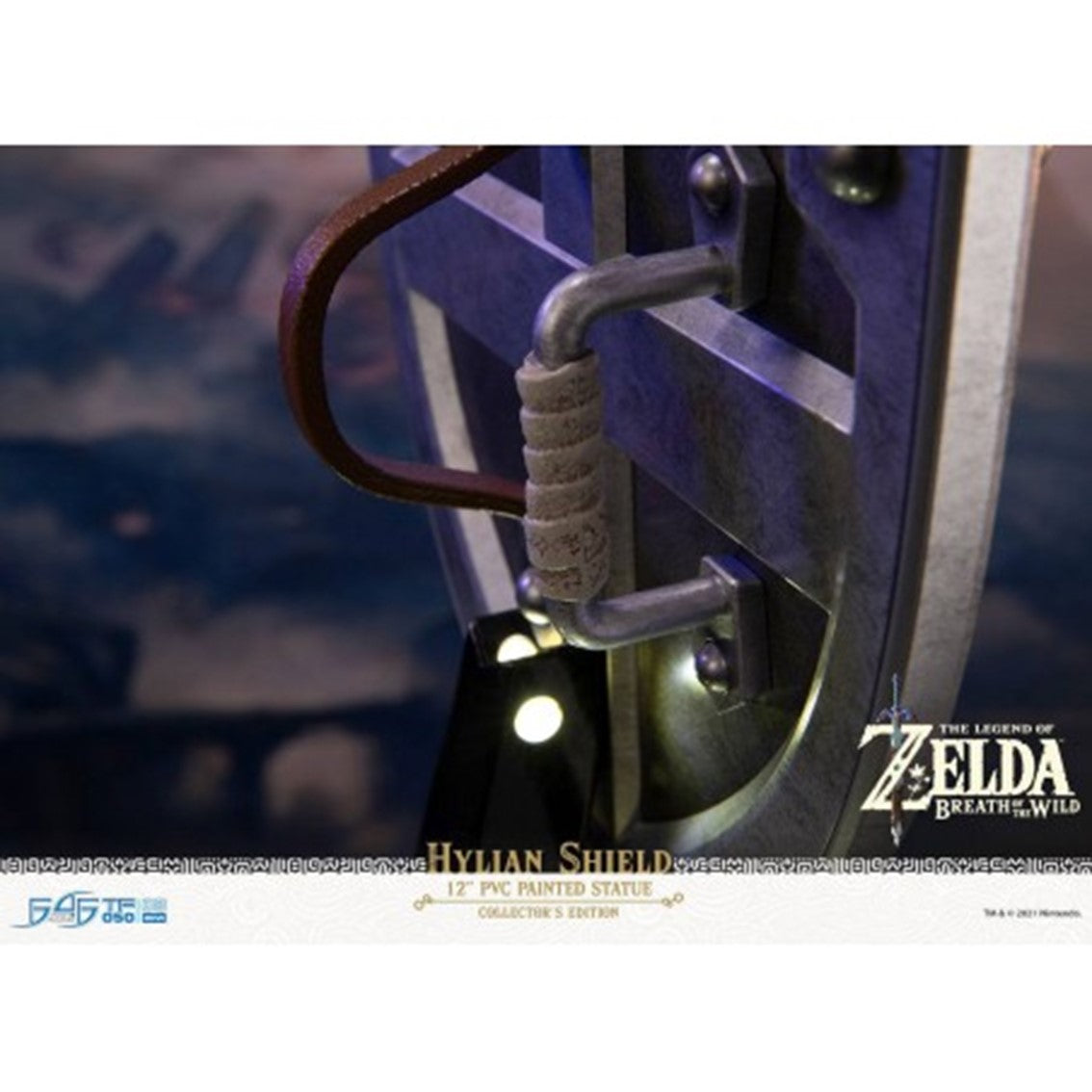 Replica first 4 figures collector edition the legend of zelda breath of the wild escudo hyliano