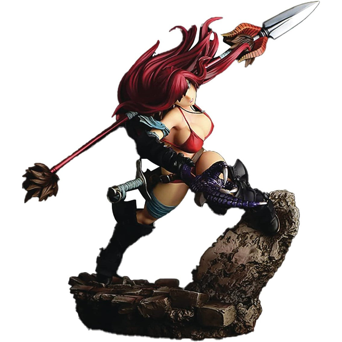 Figura good smile company fairy tail erza scarlet the knight black armor edición limitada