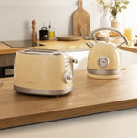 Tostadora Cecotec toast and taste 800 vintage light Amarillo #amarillo