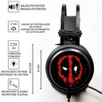 Auriculares gaming Deadpool Marvel