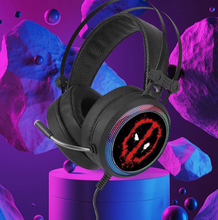 Auriculares gaming Deadpool Marvel